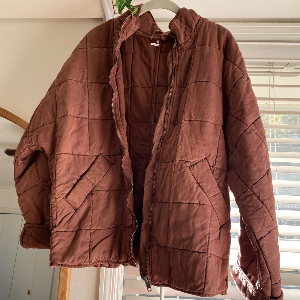 Free People Dolman Quilted Jacket